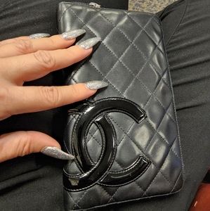 Authentic Chanel Cambon Organizer wallet